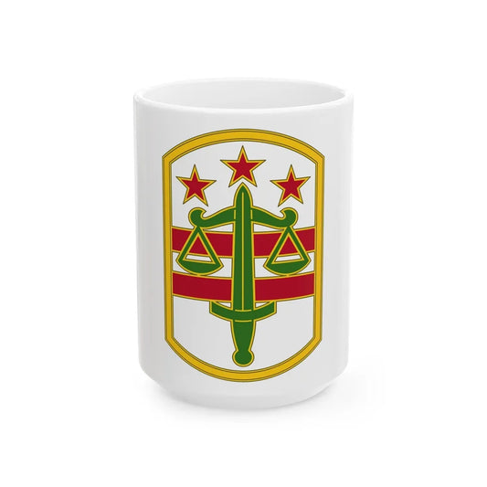 260 Military Police Command 3 (U.S. Army) White Coffee Mug-15oz-Go Mug Yourself