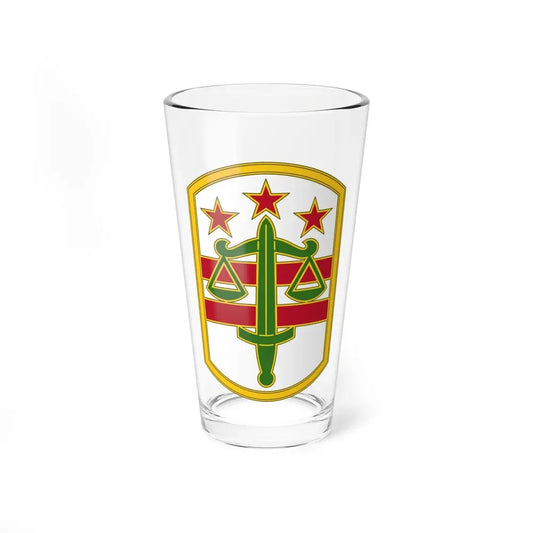 260 Military Police Command 3 (U.S. Army) Pint Glass 16oz 16oz - Go Mug Yourself