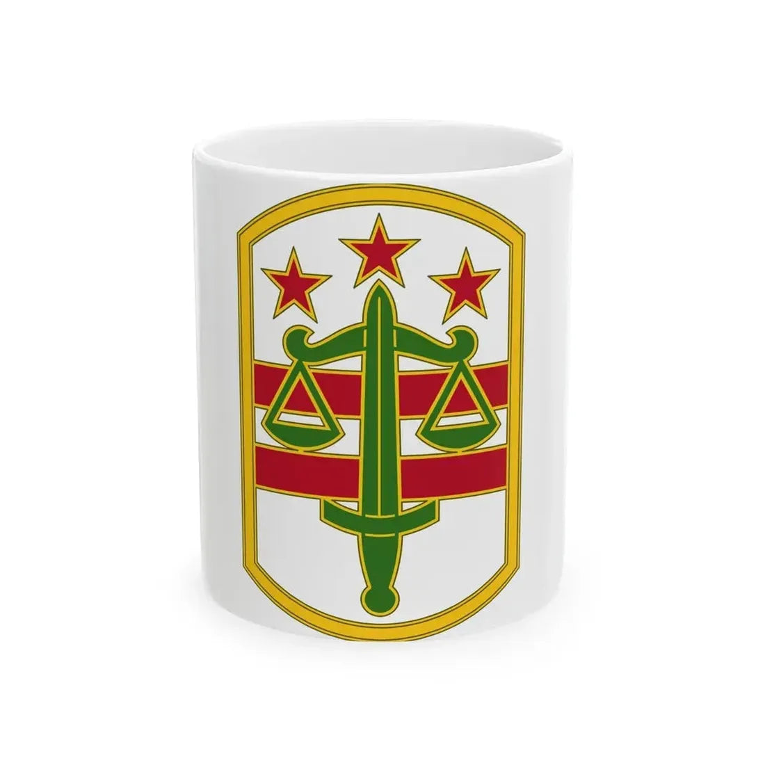 260 Military Police Command 3 (U.S. Army) White Coffee Mug 11oz - Go Mug Yourself