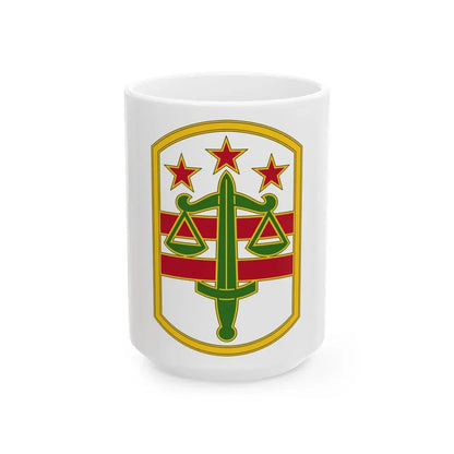 260 Military Police Command 3 (U.S. Army) White Coffee Mug 15oz - Go Mug Yourself