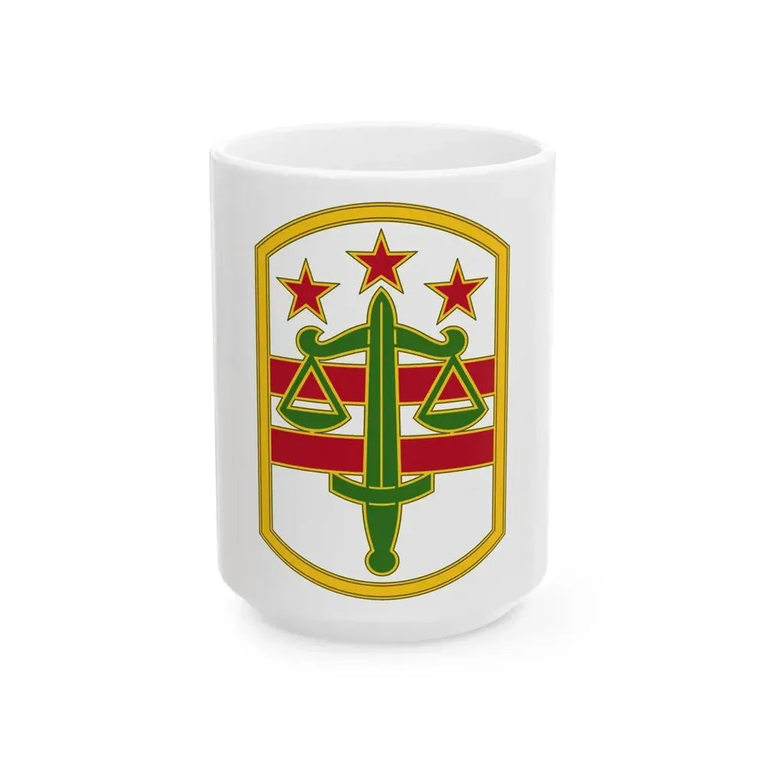 260 Military Police Command 3 (U.S. Army) White Coffee Mug 15oz - Go Mug Yourself