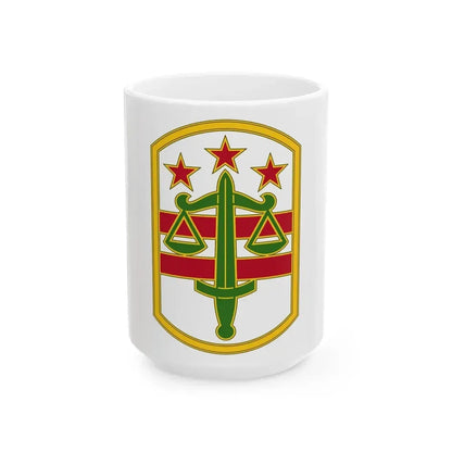 260 Military Police Command 3 (U.S. Army) White Coffee Mug 15oz - Go Mug Yourself