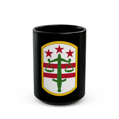 260 Military Police Command (U.S. Army) Black Coffee Mug-15oz-Go Mug Yourself