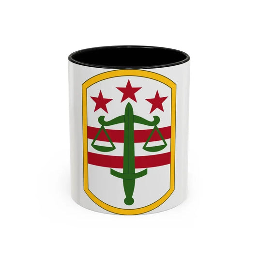 260 Military Police Command (U.S. Army) Accent Coffee Mug 11oz Black - Go Mug Yourself