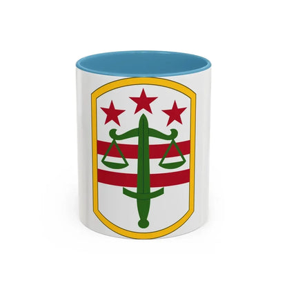 260 Military Police Command (U.S. Army) Accent Coffee Mug 11oz Light Blue - Go Mug Yourself