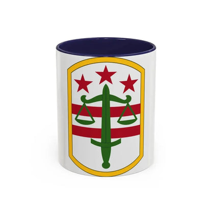 260 Military Police Command (U.S. Army) Accent Coffee Mug 11oz Navy - Go Mug Yourself