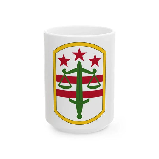 260 Military Police Command (U.S. Army) White Coffee Mug 15oz - Go Mug Yourself