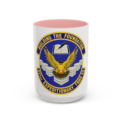 821st Expeditionary Training Squadron (U.S. Air Force) Accent Coffee Mug