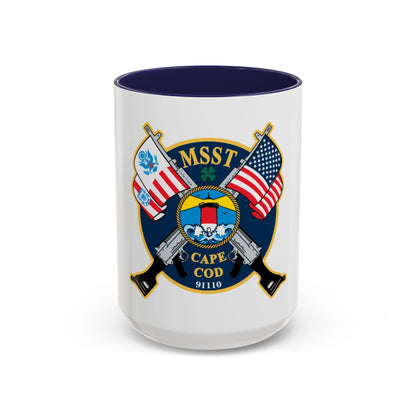 USCG MSST Cape Cod (U.S. Coast Guard) Accent Coffee Mug