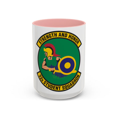 32d Student Squadron (U.S. Air Force) Accent Coffee Mug