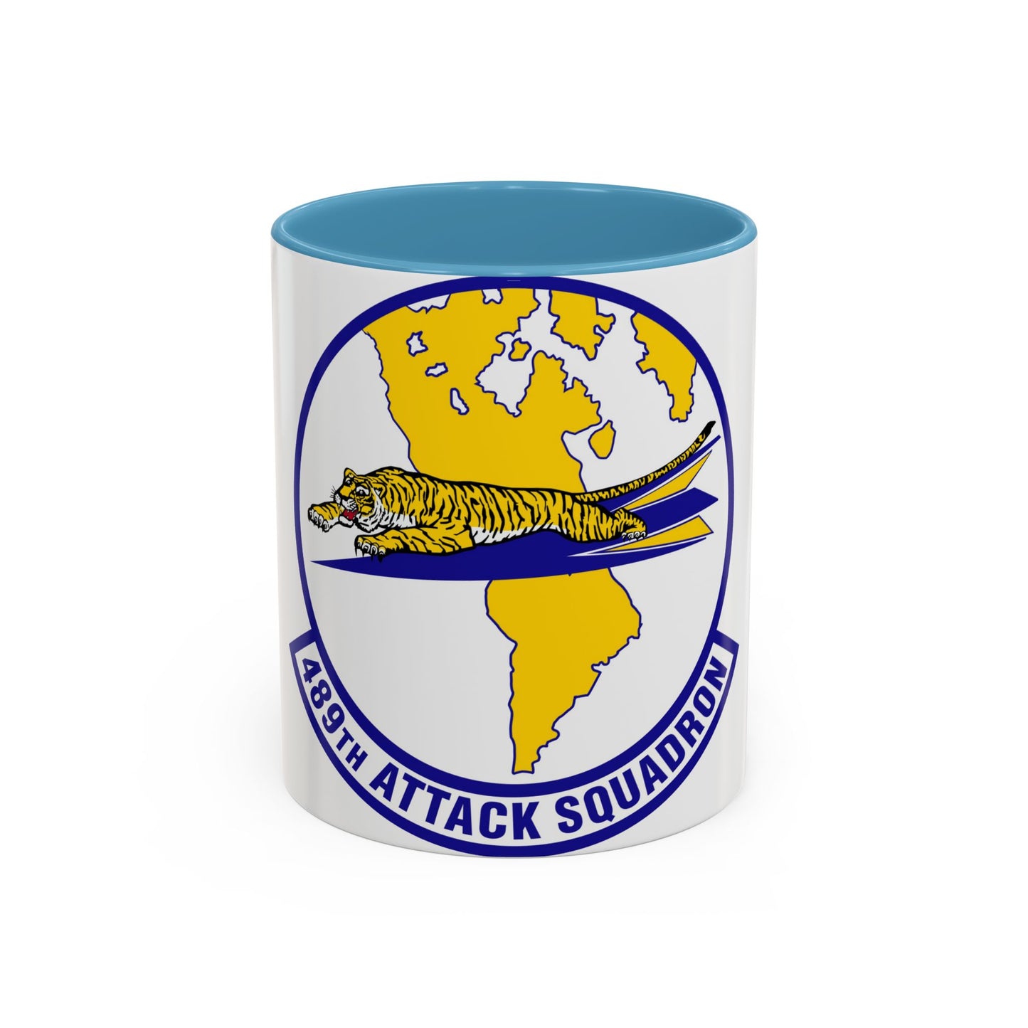 489 Attack Sq ACC (U.S. Air Force) Accent Coffee Mug