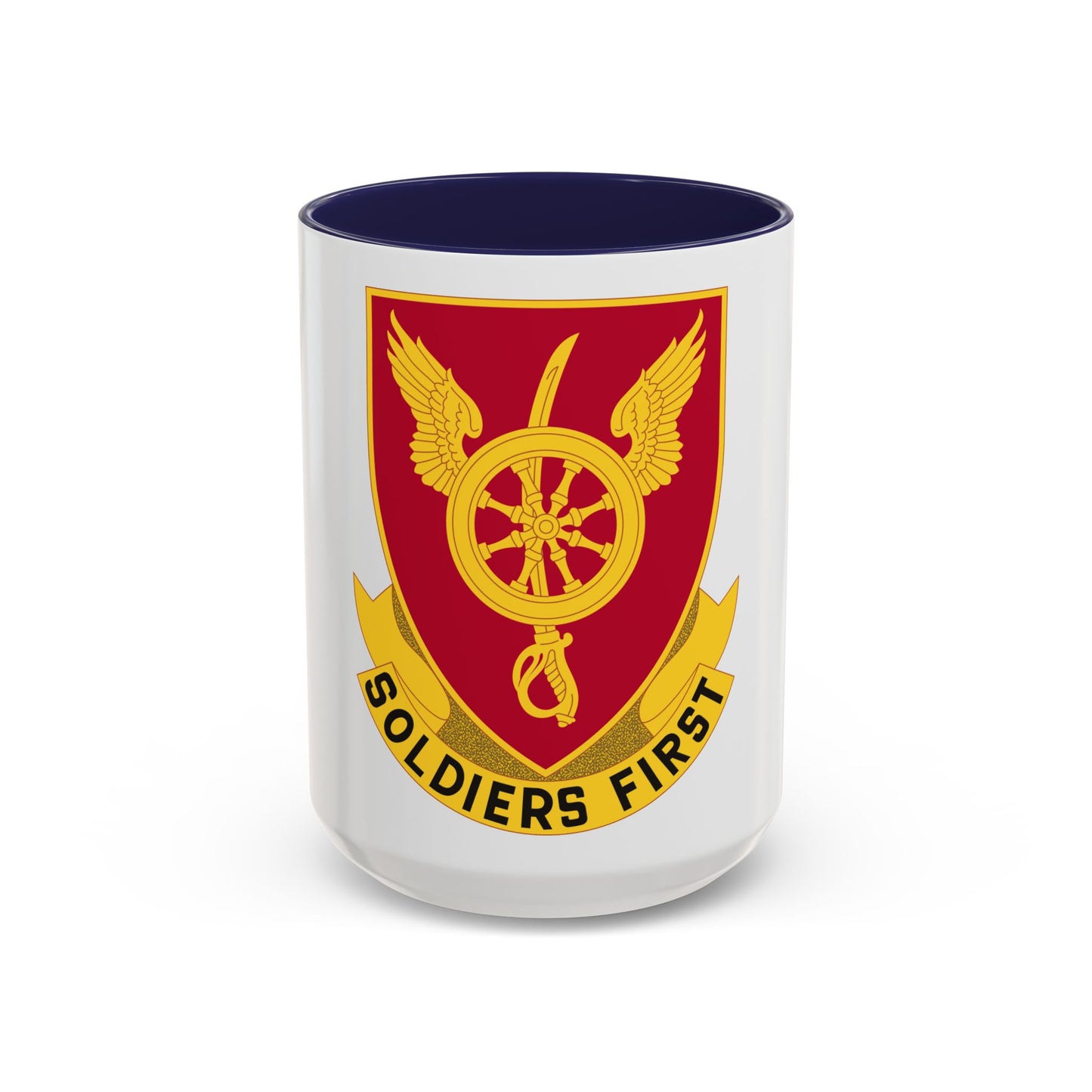 79 Ordnance Battalion Obsolete Insignia (U.S. Army) Accent Coffee Mug