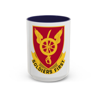 79 Ordnance Battalion Obsolete Insignia (U.S. Army) Accent Coffee Mug