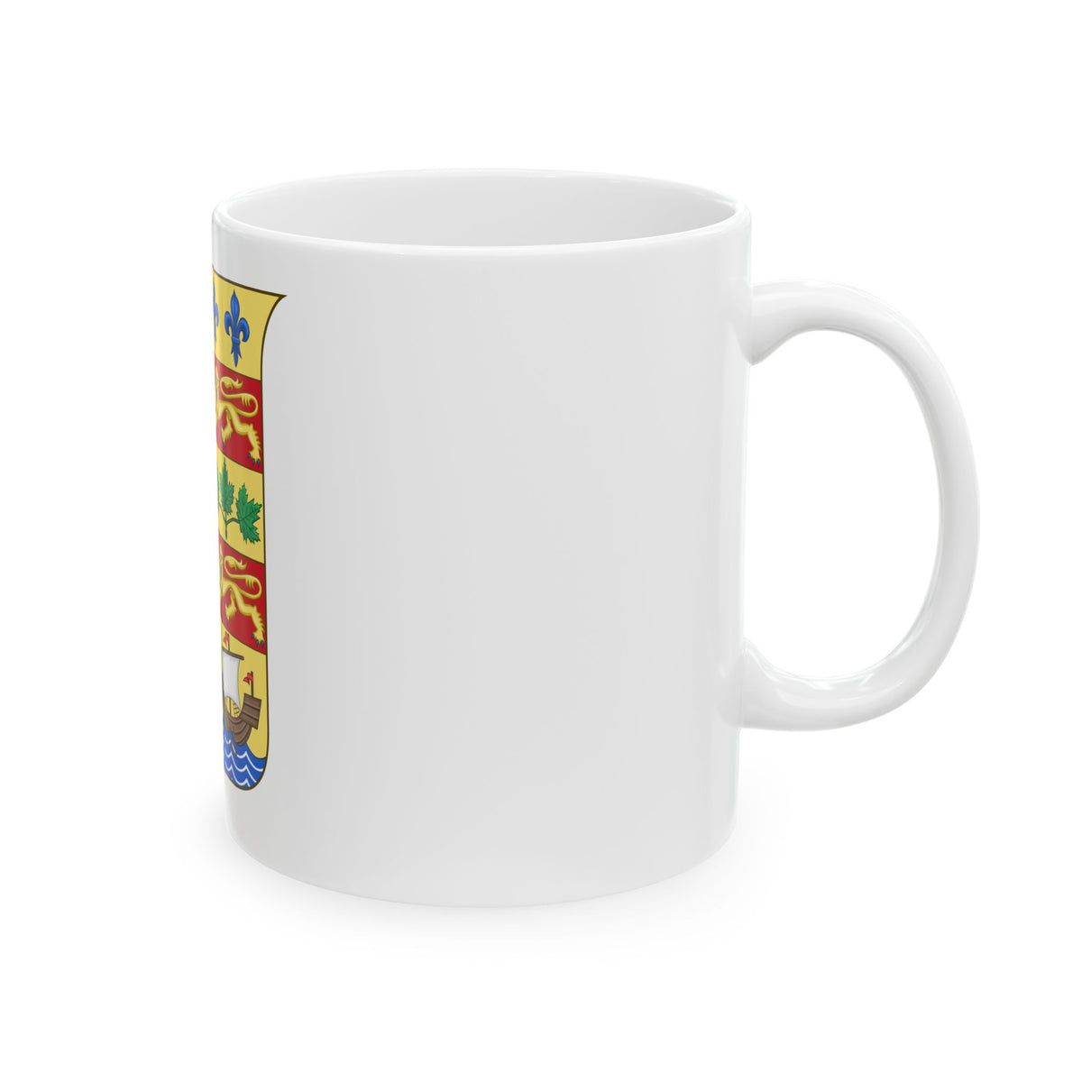 Arms of Canada 1868 - White Coffee Mug