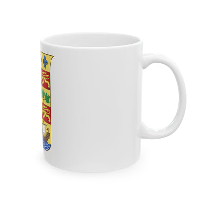 Arms of Canada 1868 - White Coffee Mug
