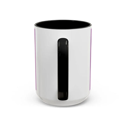 Labrys Lesbian Pride Flag - Accent Coffee Mug-Go Mug Yourself