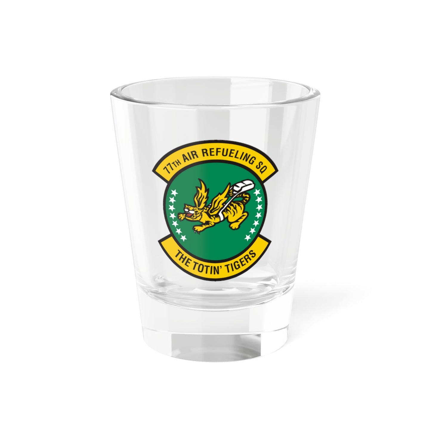 77 Air Refueling Squadron AFRC (U.S. Air Force) Shot Glass 1.5oz