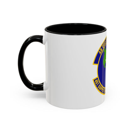 401st Supply Chain Management Squadron (U.S. Air Force) Accent Coffee Mug