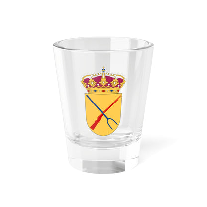 HMS Snapphanen vapen (Sweden) (Coat of Arms) Shot Glass 1.5oz