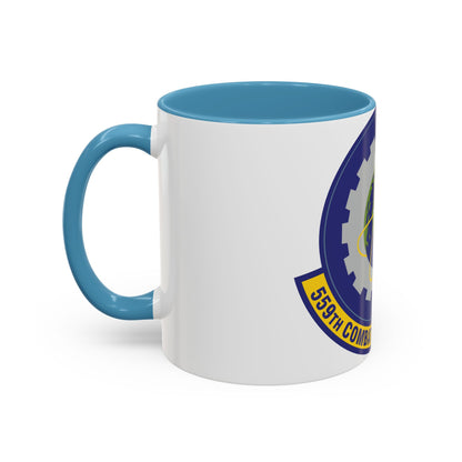 559th Combat Sustainment Squadron (U.S. Air Force) Accent Coffee Mug