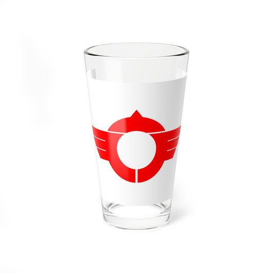 Flag of Toba Mie (Japan) Pint Glass 16oz