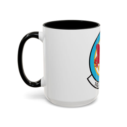 143 Airlift Squadron (U.S. Air Force) Accent Coffee Mug
