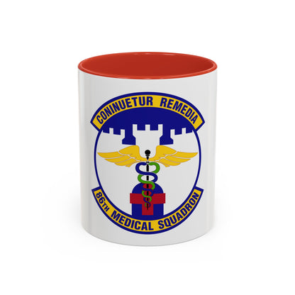 86 Medical Squadron USAFE (U.S. Air Force) Accent Coffee Mug