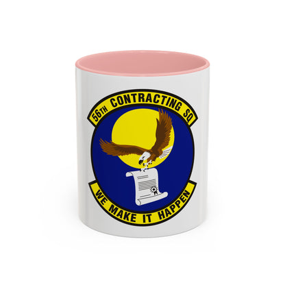 56th Contracting Squadron (U.S. Air Force) Accent Coffee Mug