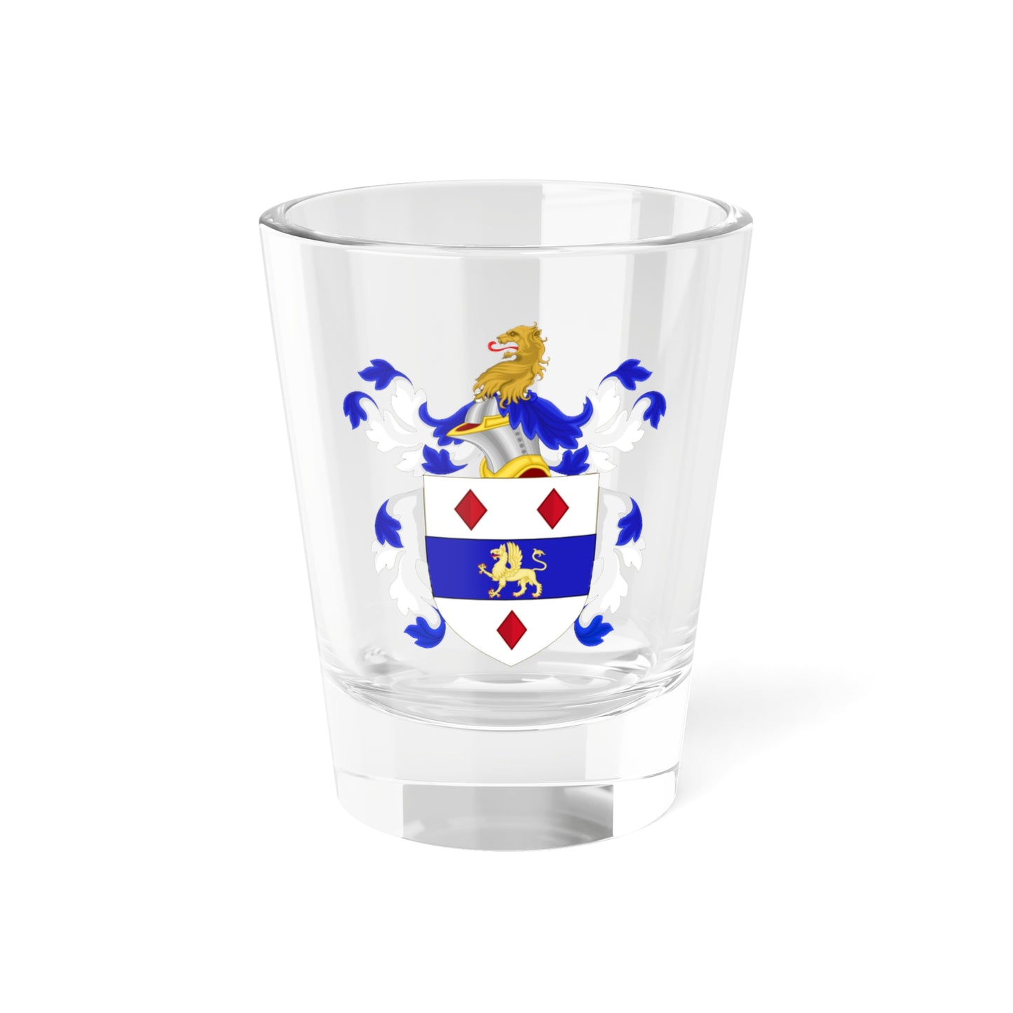 Coat of Arms of John Endicott (United States) (Coat of Arms) Shot Glass 1.5oz