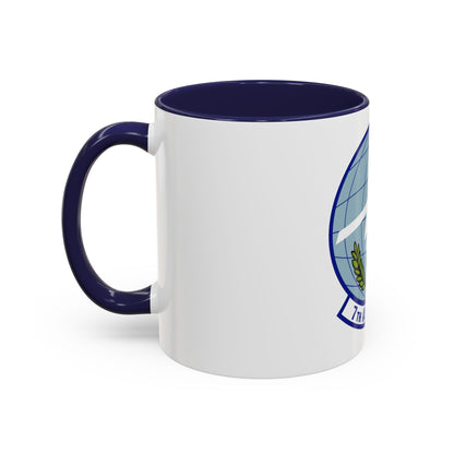 7th Airlift Squadron (U.S. Air Force) Accent Coffee Mug