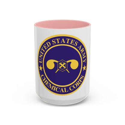 Chemical Corps (U.S. Army) Accent Coffee Mug