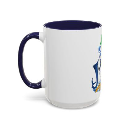 Coat of Arms of The Bahamas - Accent Coffee Mug