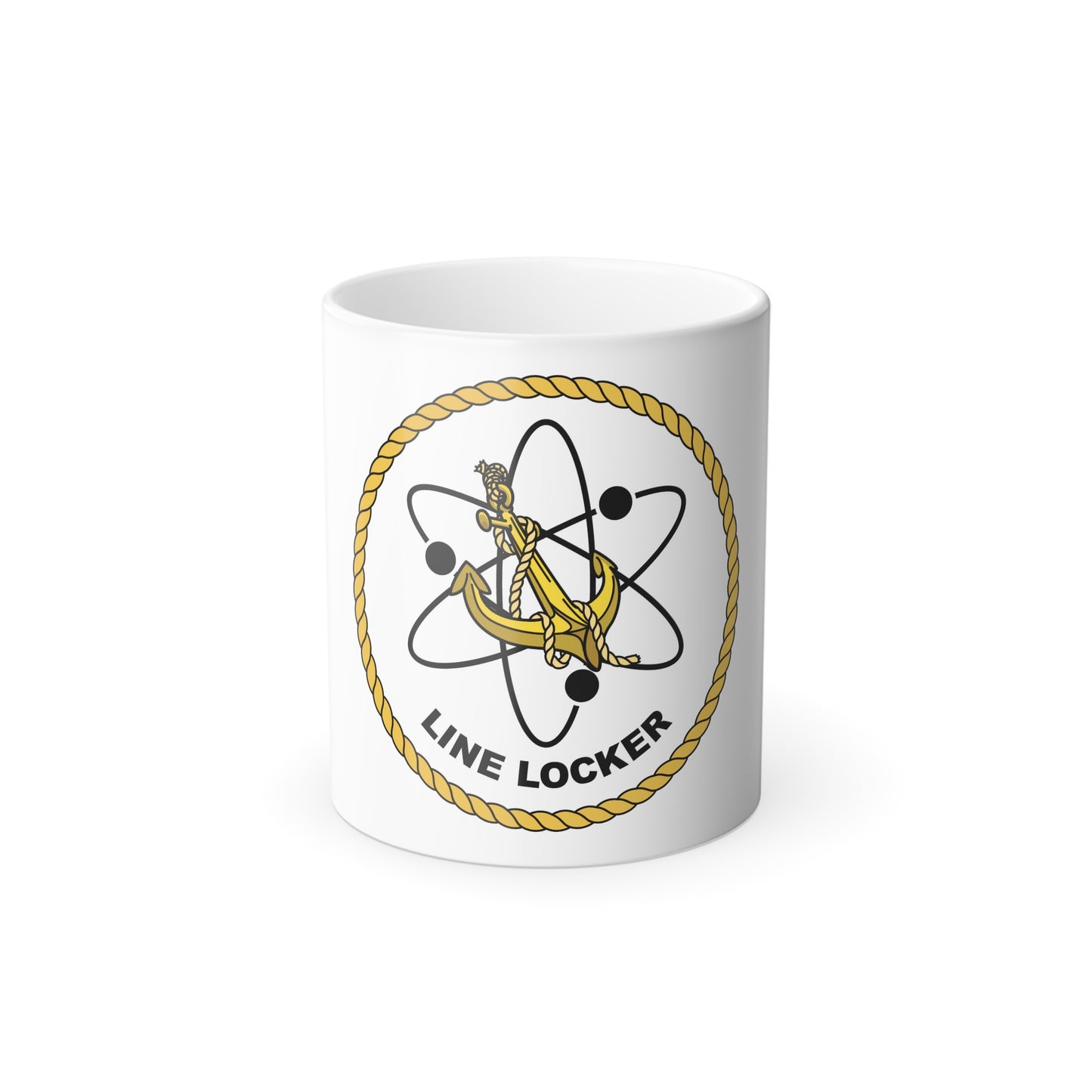 Naval Reactors Line Locker (U.S. Navy) Color Changing Mug 11oz