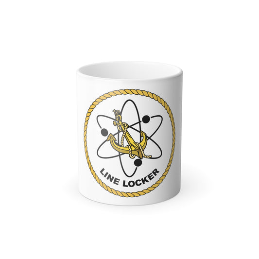 Naval Reactors Line Locker (U.S. Navy) Color Changing Mug 11oz