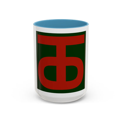 90th Infantry Division.patch (U.S. Army) Accent Coffee Mug