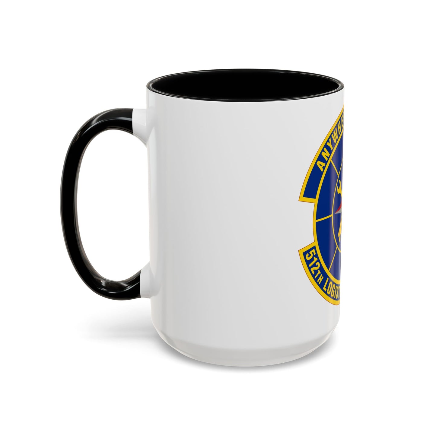 512 Logistics Readiness Squadron AFRC (U.S. Air Force) Accent Coffee Mug