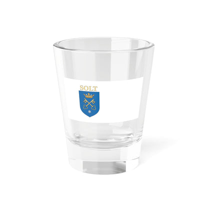 Flag of Solt (Hungary) Shot Glass 1.5oz