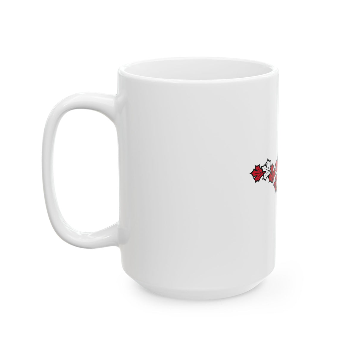 Canadian Helm - White Coffee Mug