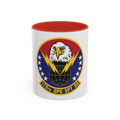 170th Operations Support Squadron (U.S. Air Force) Accent Coffee Mug