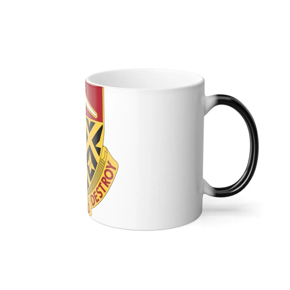 261 Engineer Battalion (U.S. Army) Color Changing Mug 11oz-Go Mug Yourself