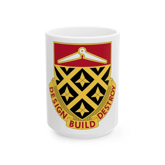 261 Engineer Battalion (U.S. Army) White Coffee Mug-15oz-Go Mug Yourself