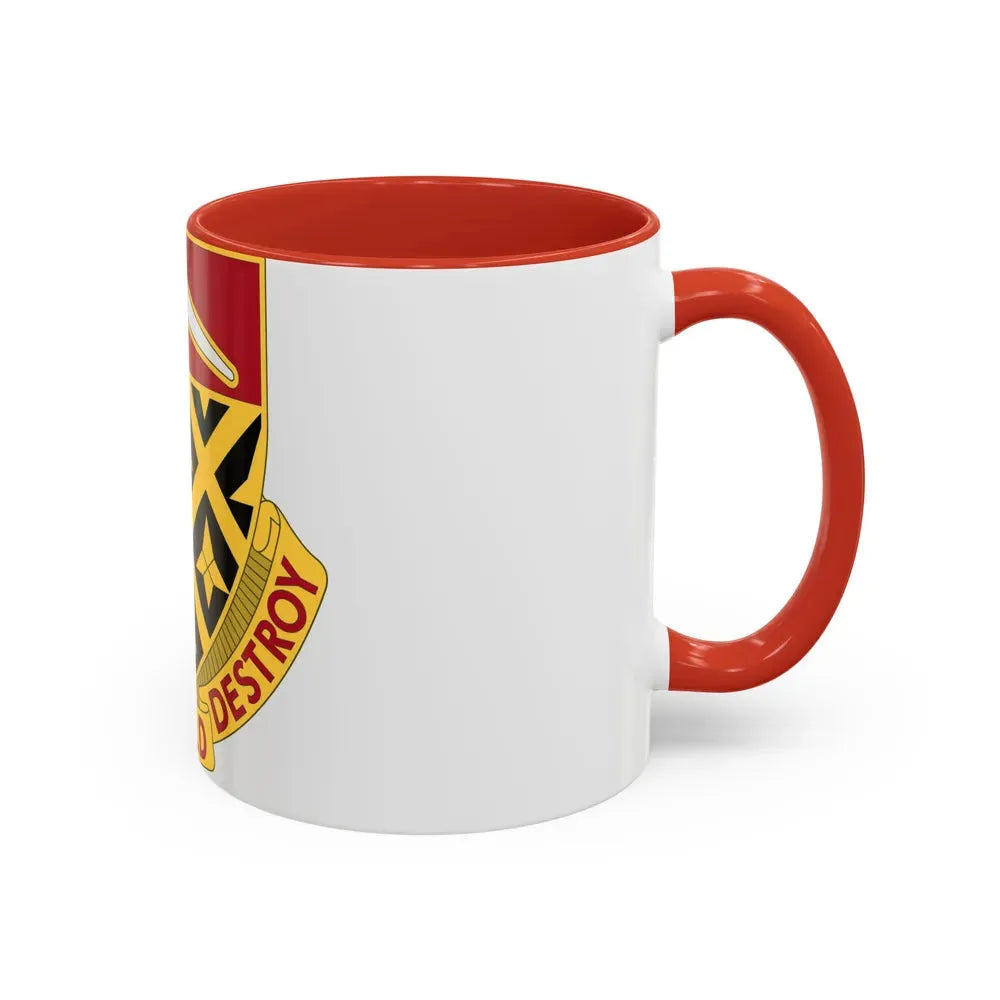 261 Engineer Battalion (U.S. Army) Accent Coffee Mug - Go Mug Yourself