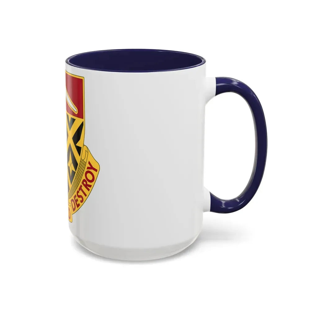 261 Engineer Battalion (U.S. Army) Accent Coffee Mug - Go Mug Yourself