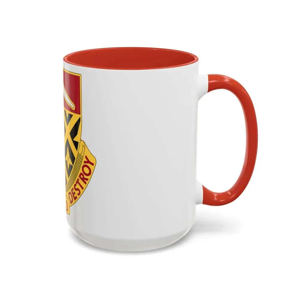 261 Engineer Battalion (U.S. Army) Accent Coffee Mug - Go Mug Yourself