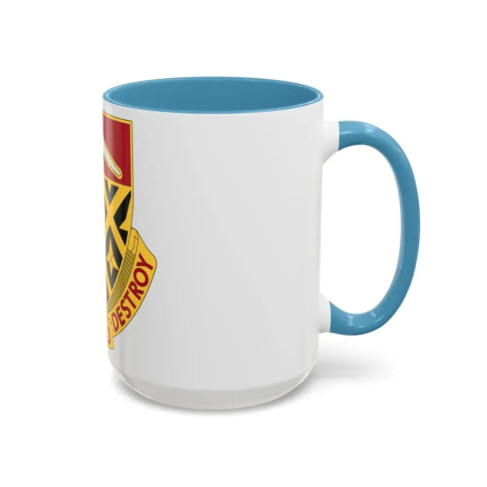 261 Engineer Battalion (U.S. Army) Accent Coffee Mug - Go Mug Yourself