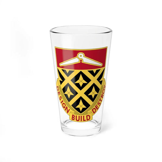 261 Engineer Battalion (U.S. Army) Pint Glass 16oz 16oz - Go Mug Yourself