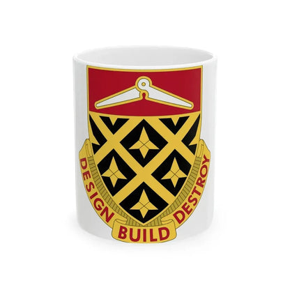 261 Engineer Battalion (U.S. Army) White Coffee Mug 11oz - Go Mug Yourself