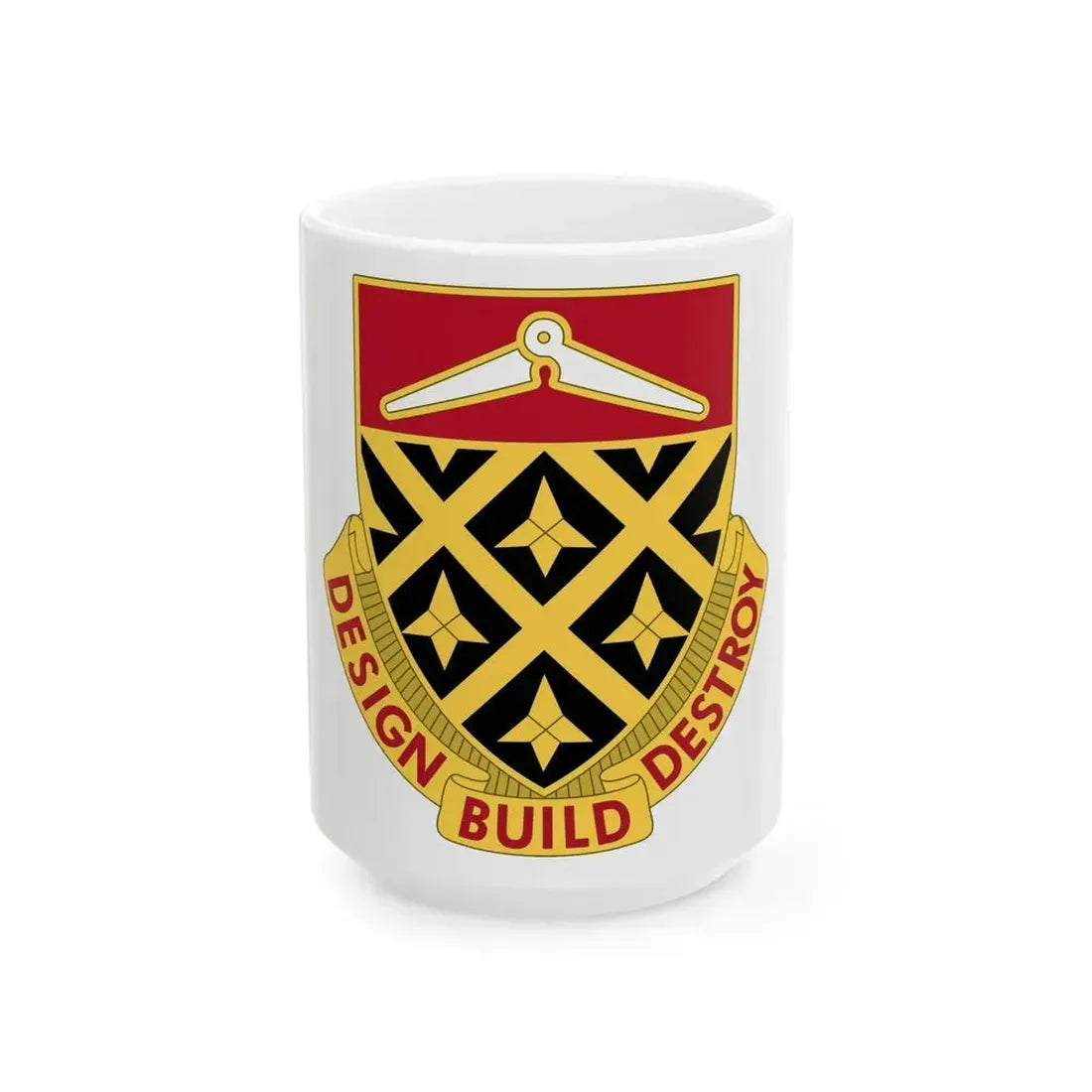261 Engineer Battalion (U.S. Army) White Coffee Mug 15oz - Go Mug Yourself