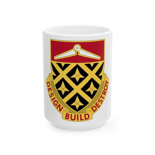 261 Engineer Battalion (U.S. Army) White Coffee Mug 15oz - Go Mug Yourself