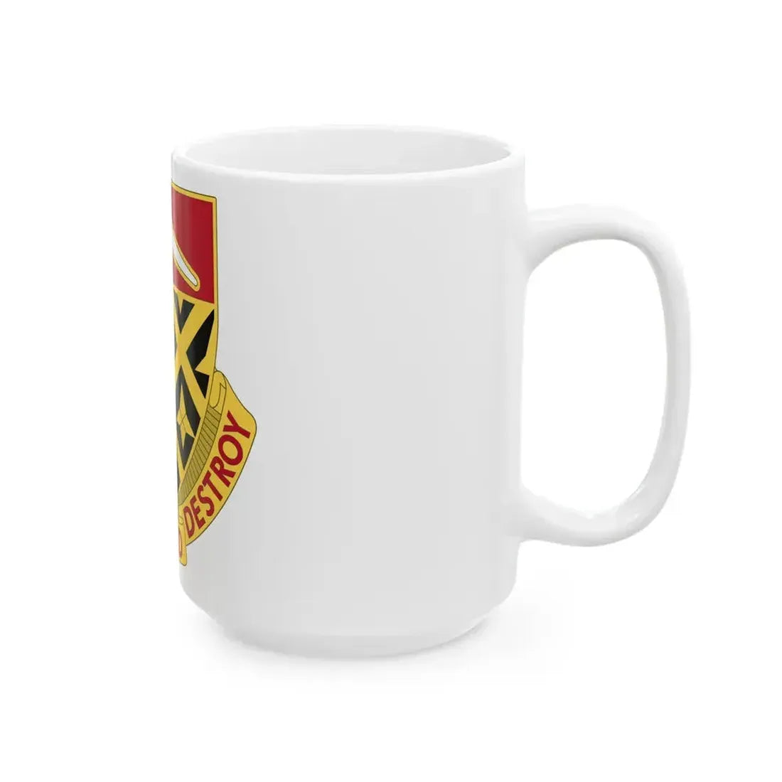 261 Engineer Battalion (U.S. Army) White Coffee Mug - Go Mug Yourself